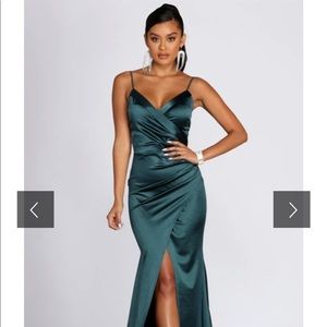 SOLD NWT Teal Formal Dress - Size M